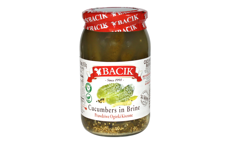 Bacik Cucumbers in Brine