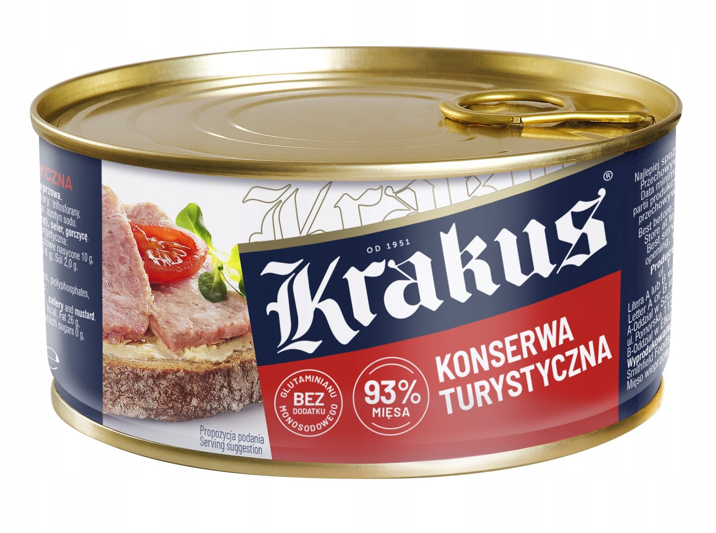 Krakus konserwa turystyczna ( canned ham)