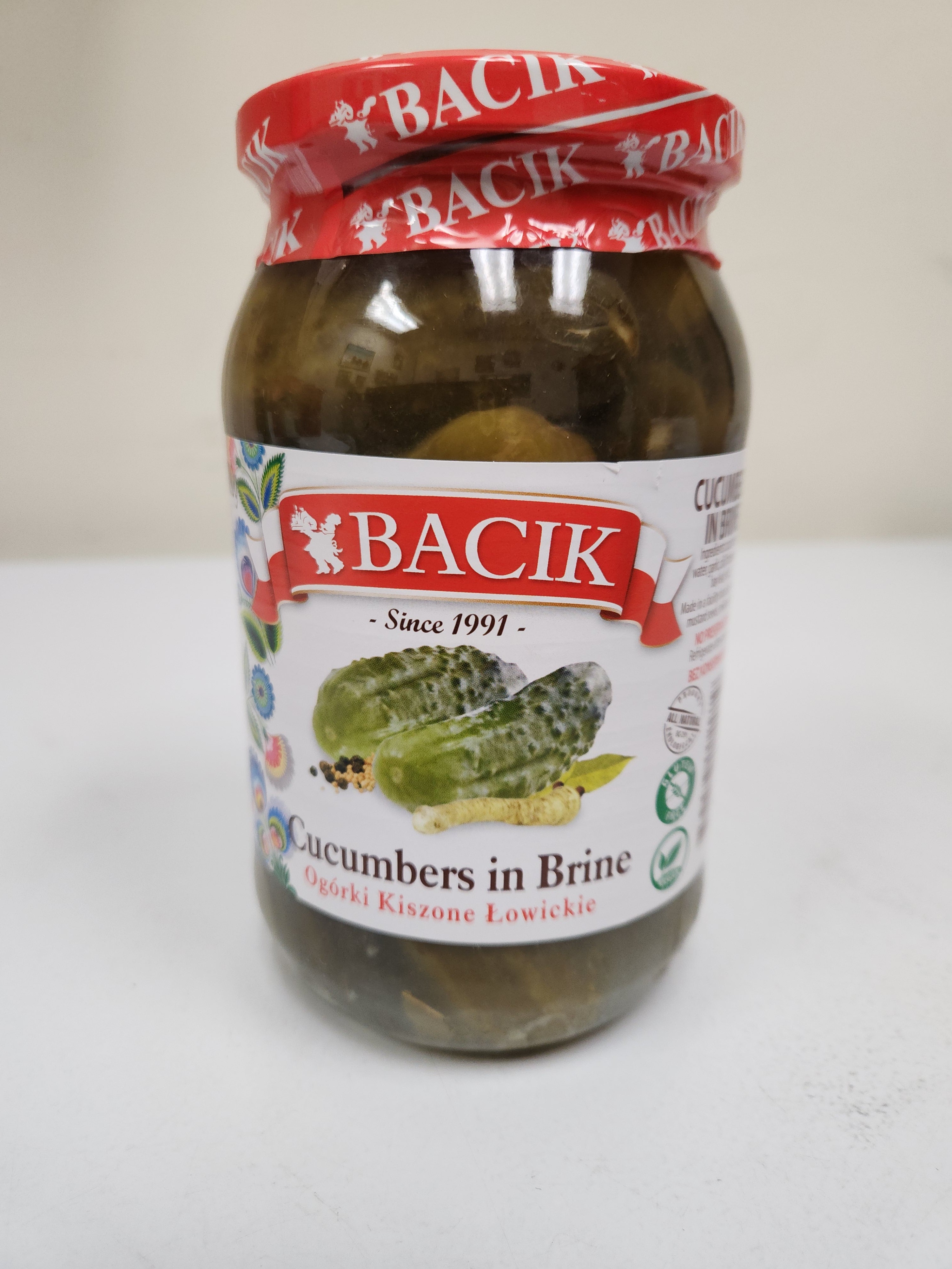 Bacik Cucumbers in Brine
