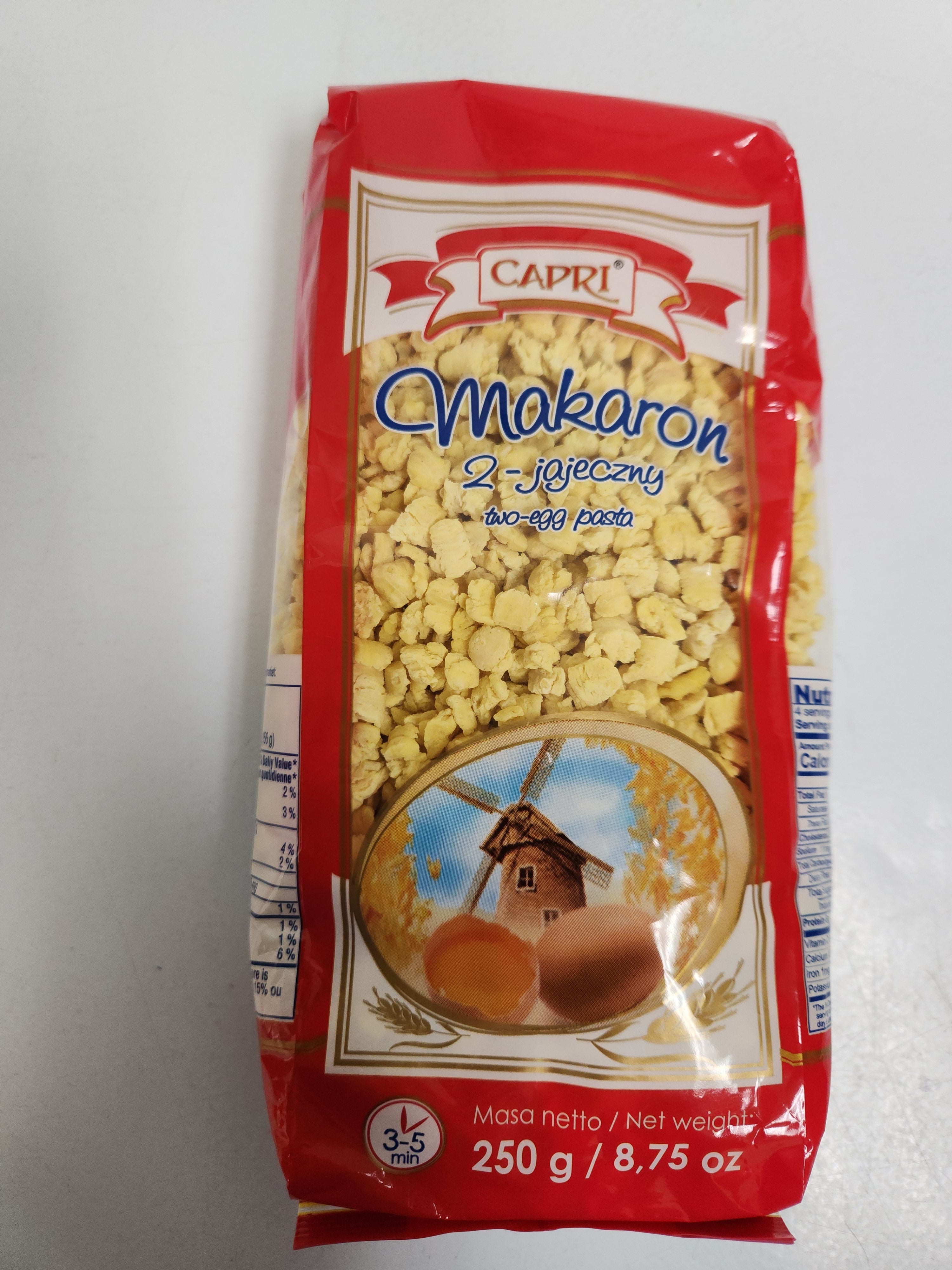 Capri drop noodles