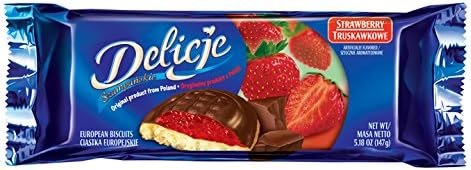 Delicje Strawberry flavor