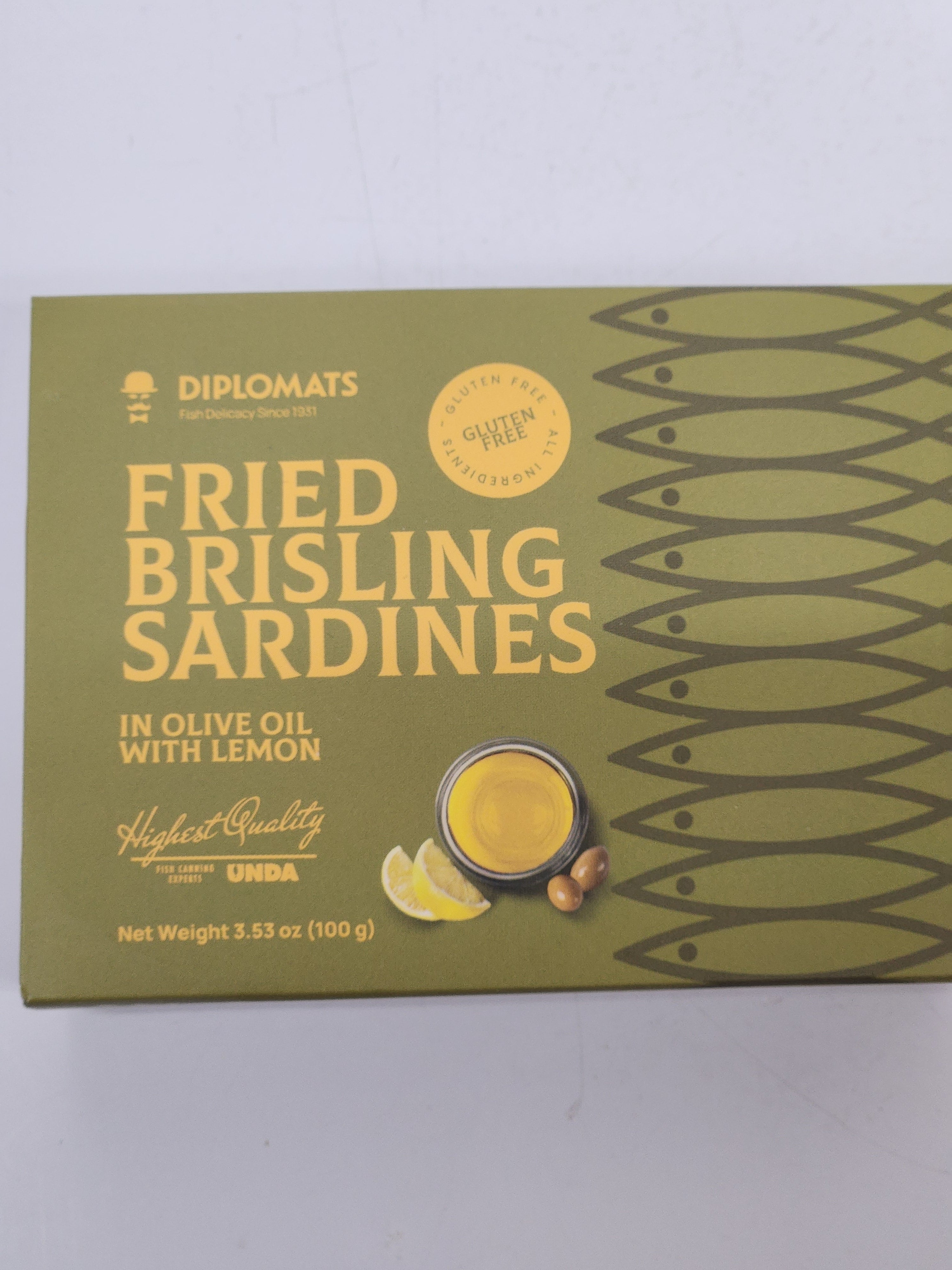 Fried Brisling Sardines in Olive Oil