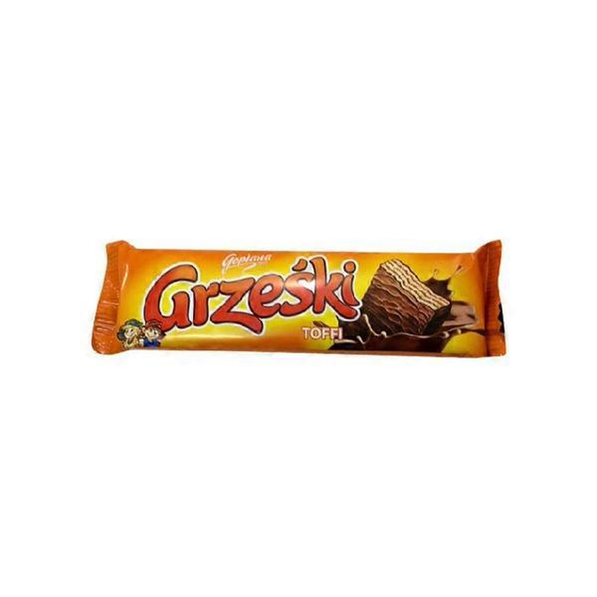 Grzeski toffee flavor ( toffee flavor wafer)