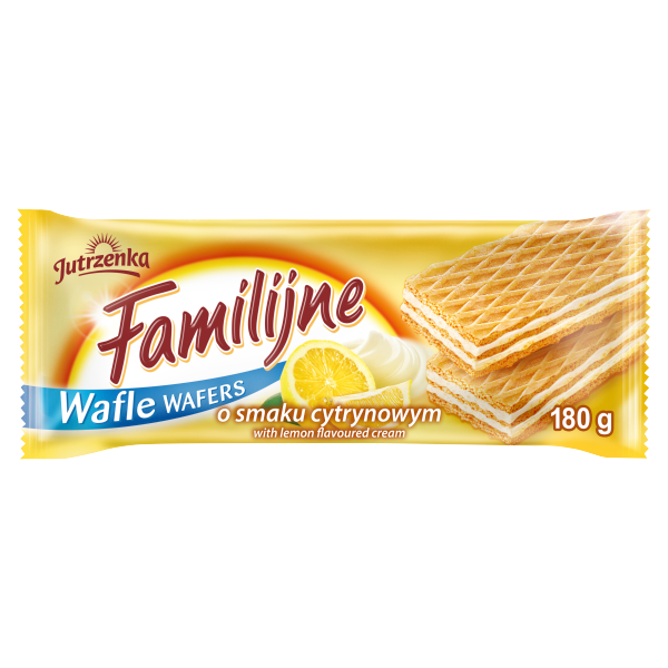 Jutrzenka Lemon Flavor Wafers