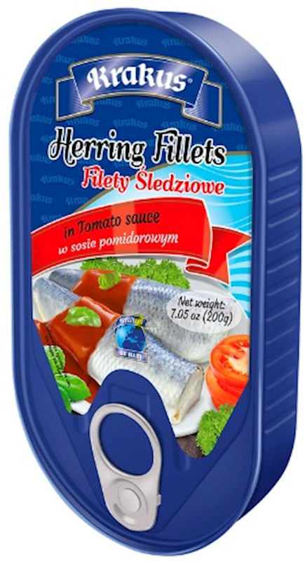 Krakus Herrings in Tomato Sauce