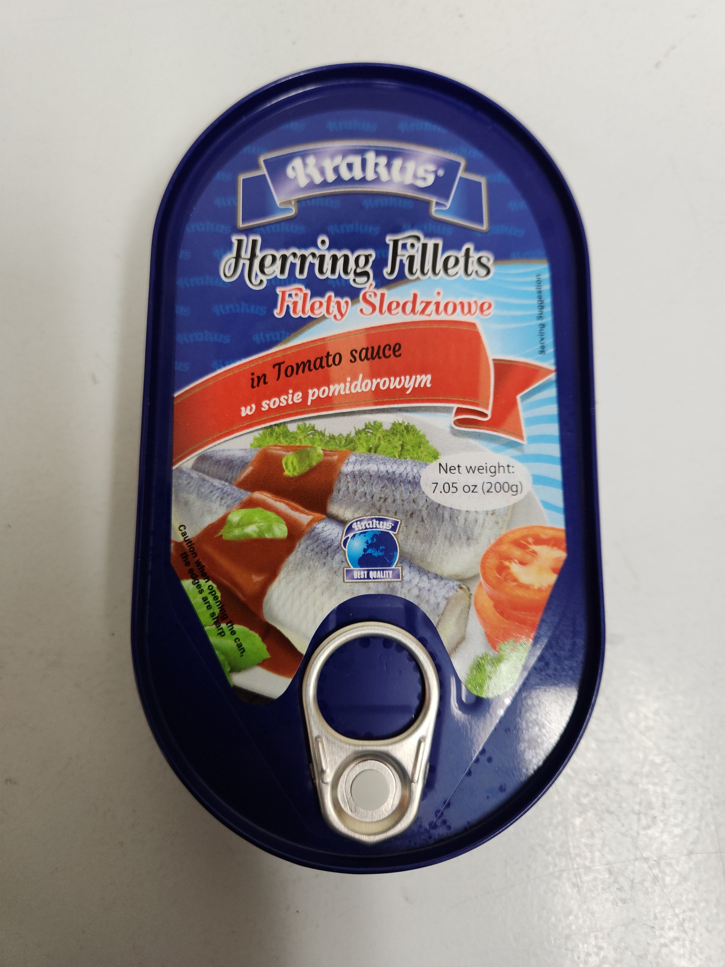 Krakus Herrings in Tomato Sauce