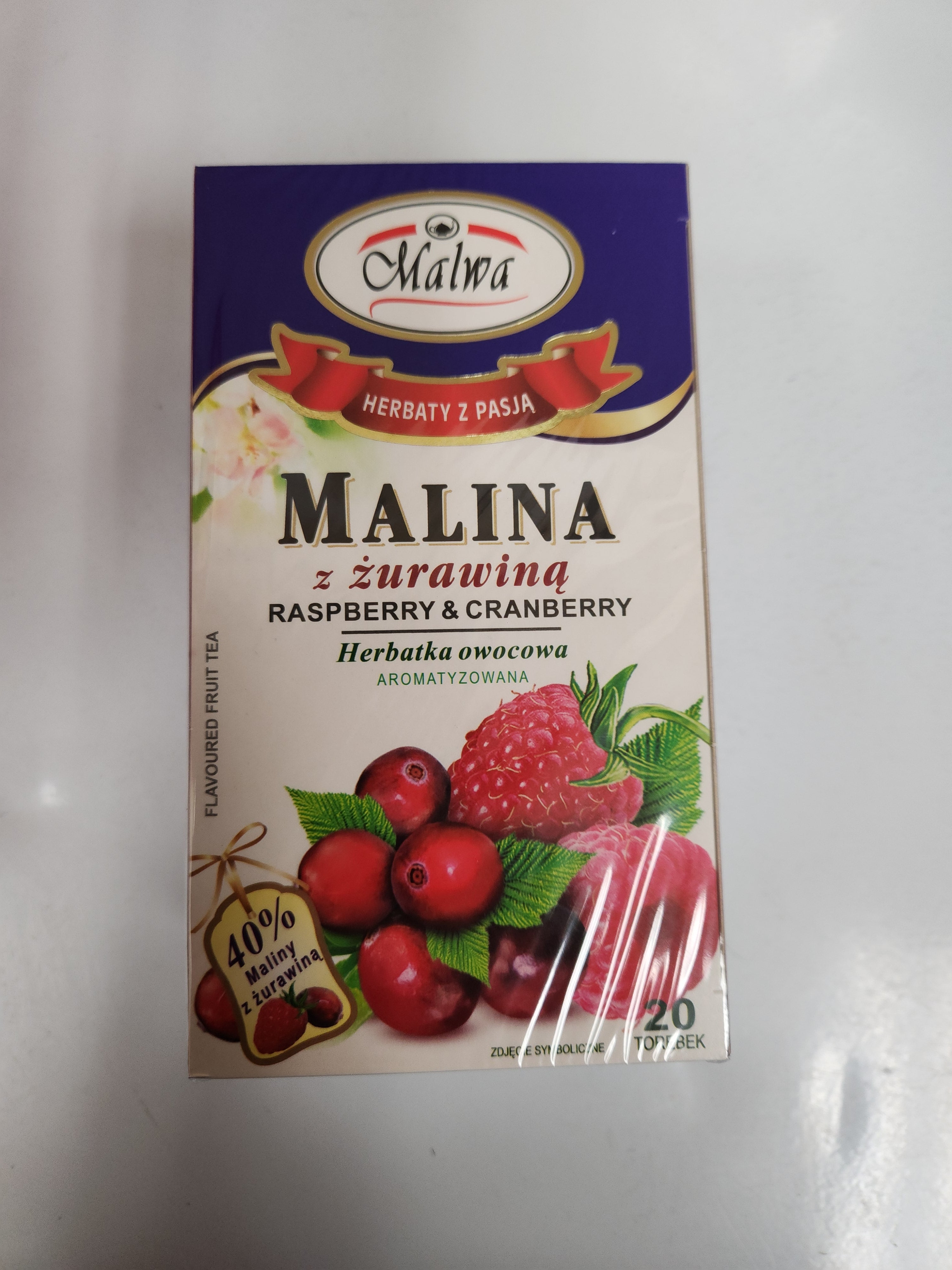 Malwa Raspberry and Cranberry Tea