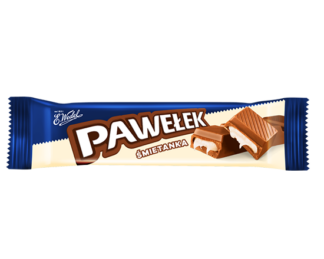 Pawelek Chocolate Bar with Cream Filling