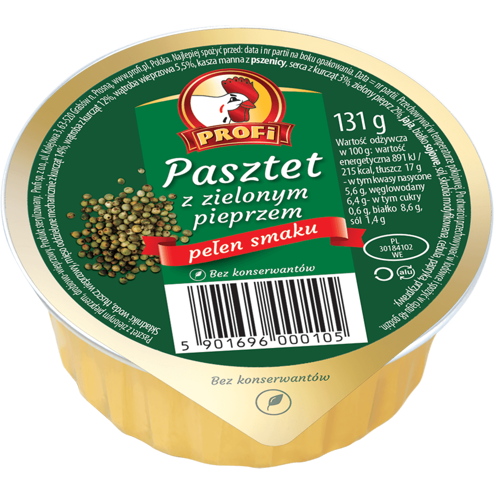 Profi Pate with Green Pepper