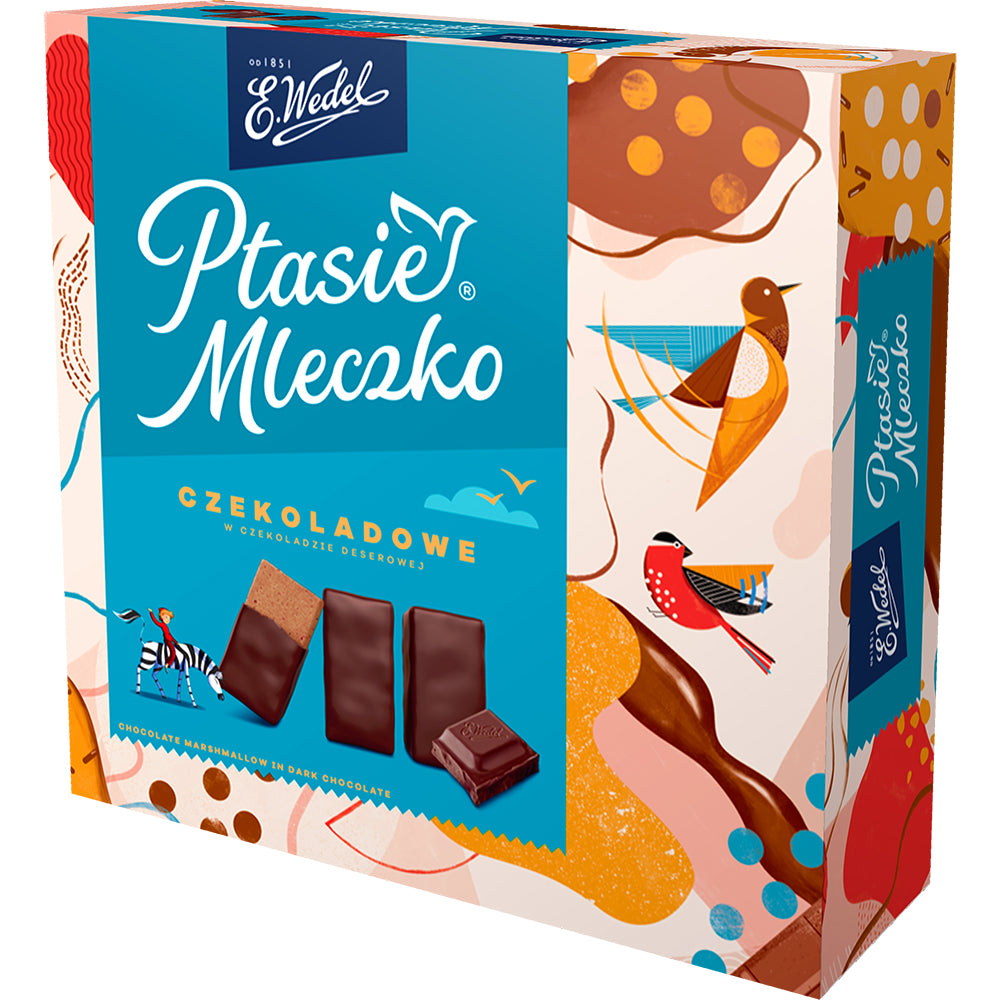 Ptasie Mleczko Chocolate ( Marshmallows in Chocolate Chocolate Flavor)