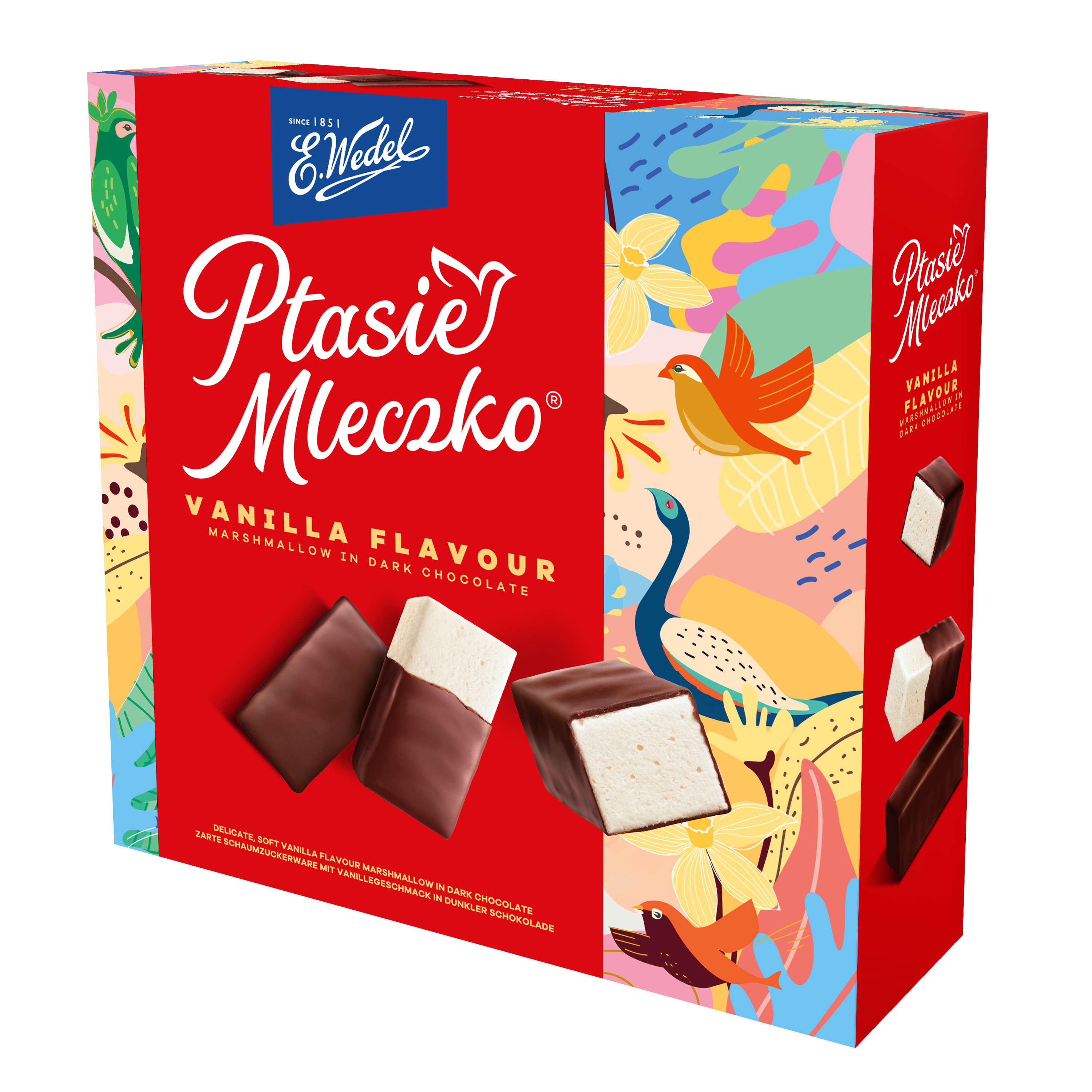 Ptasie Mleczko Vanilla ( Marshmallows in chocolate Vanilla Flavor)
