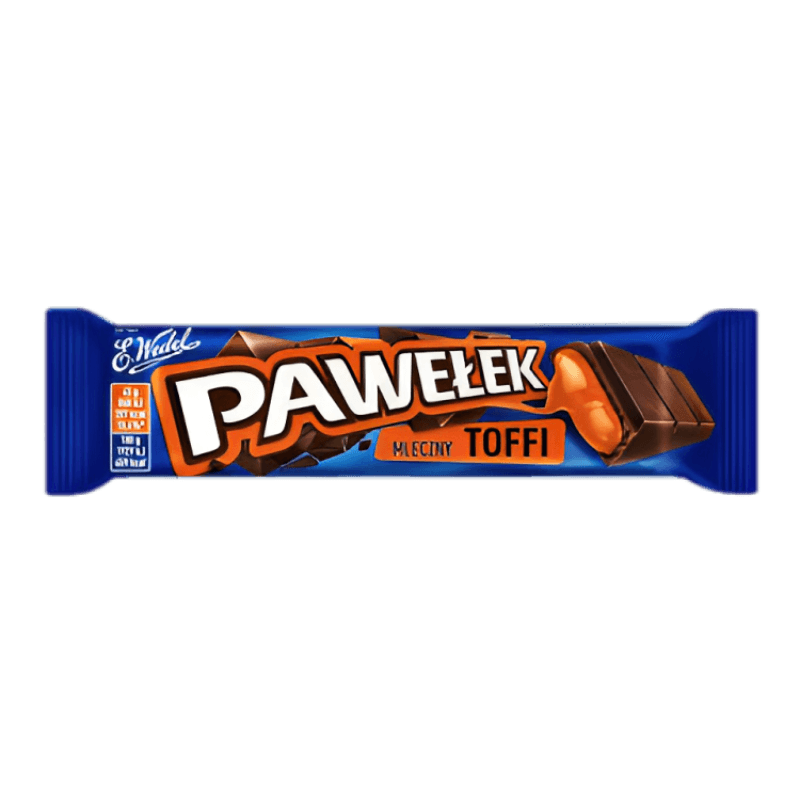 Pawelek Chocolate bar with toffee filling