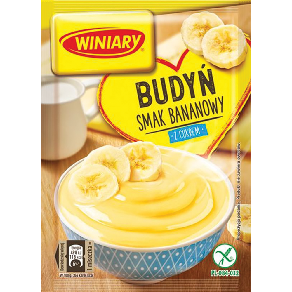 Winiary Banana Pudding