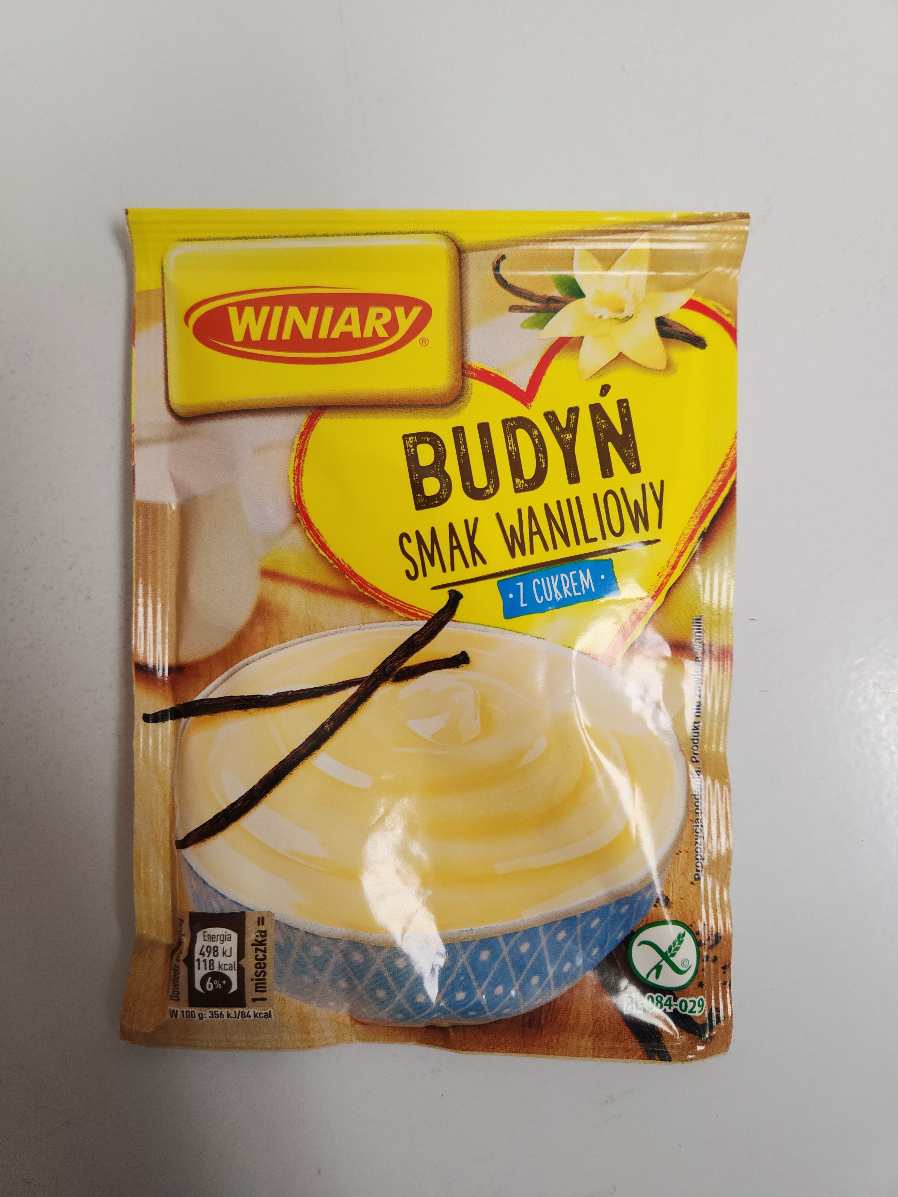 Winiary Vanilla Pudding