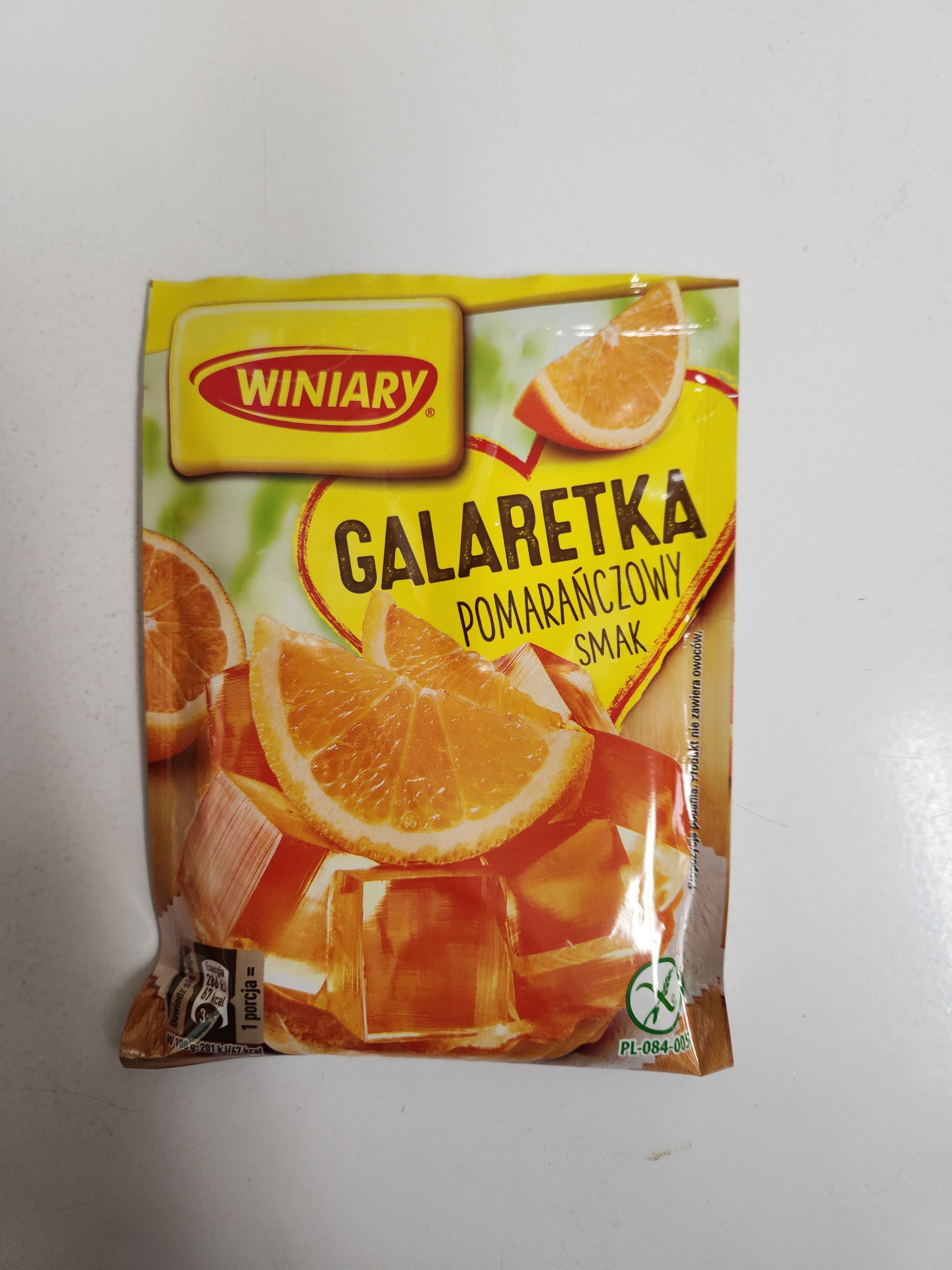 Winiary Orange Jello